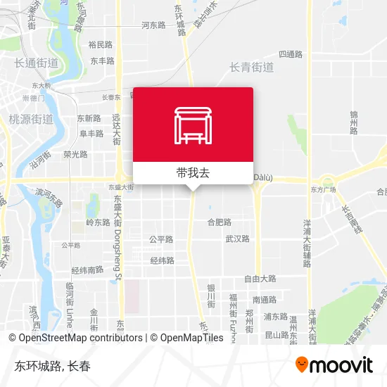 东环城路地图