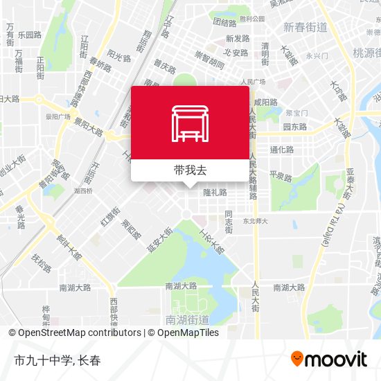 市九十中学地图