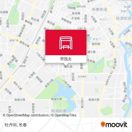 牡丹街地图