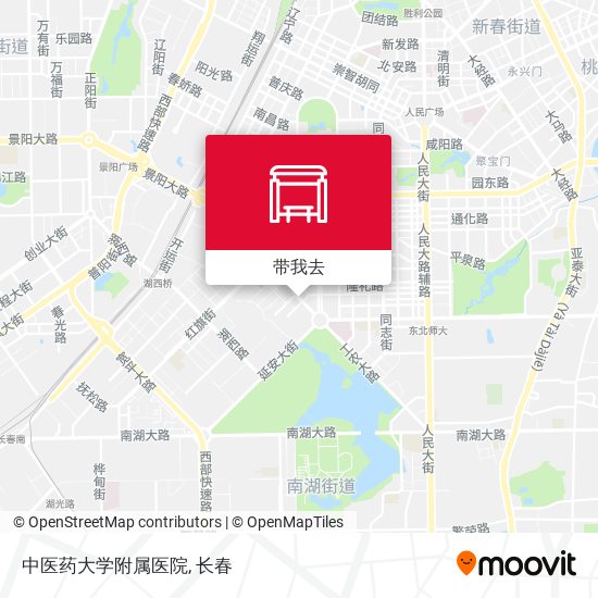 中医药大学附属医院地图