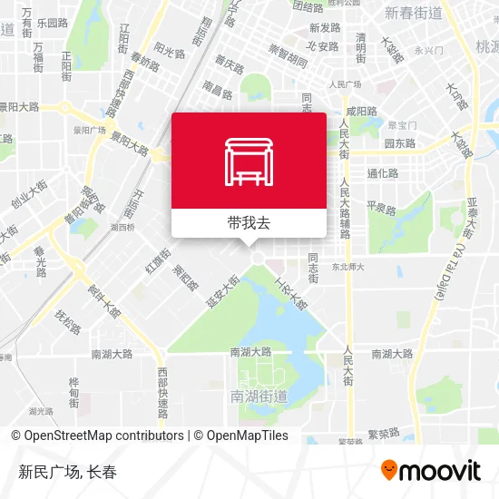 新民广场地图