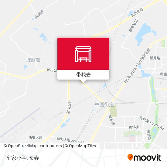 车家小学地图
