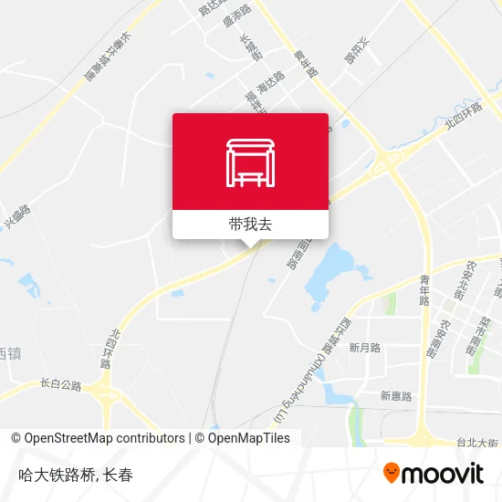 哈大铁路桥地图