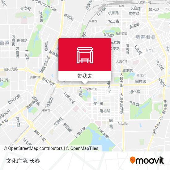 文化广场地图
