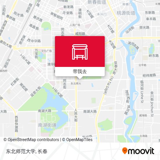 东北师范大学地图