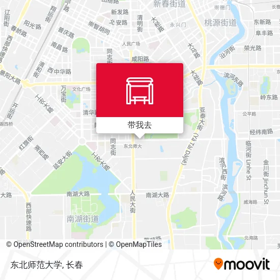 东北师范大学地图