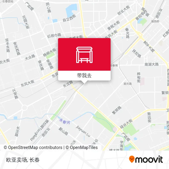 欧亚卖场地图
