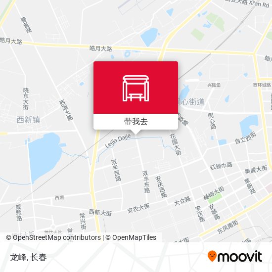 龙峰地图