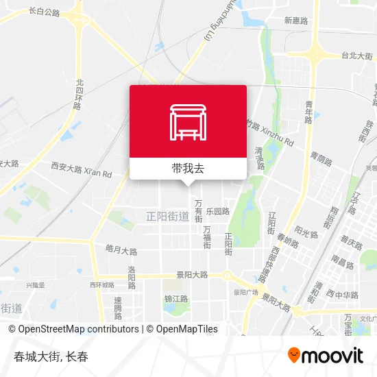 春城大街地图