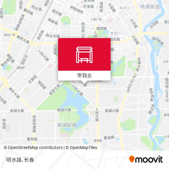 明水路地图