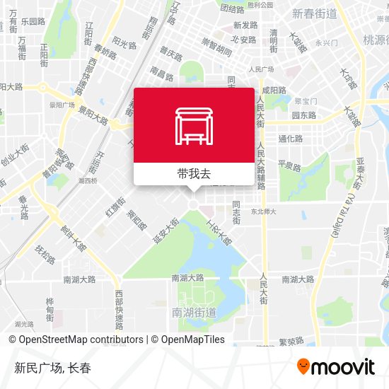 新民广场地图