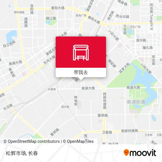 松辉市场地图