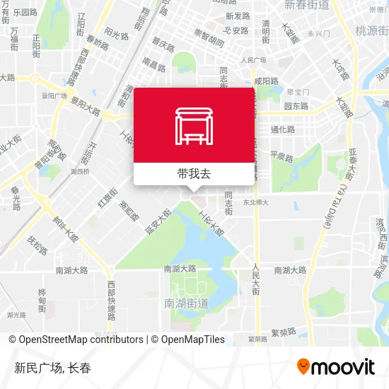 新民广场地图