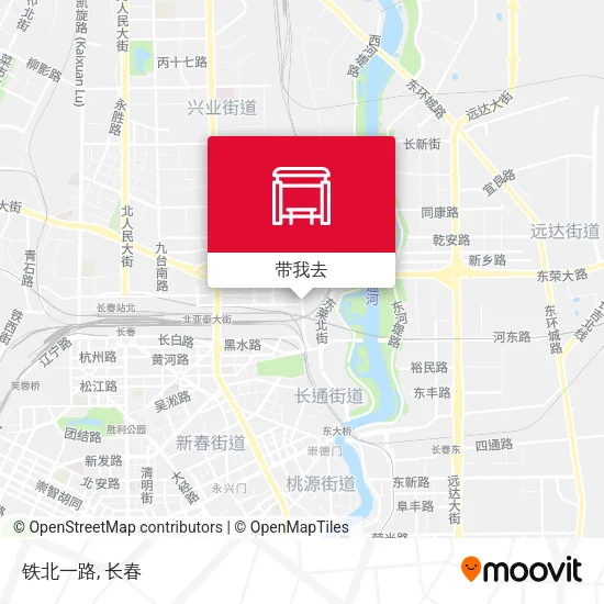 铁北一路地图
