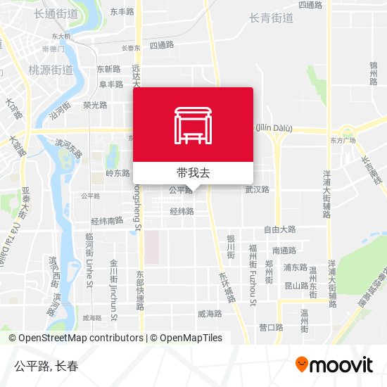 公平路地图