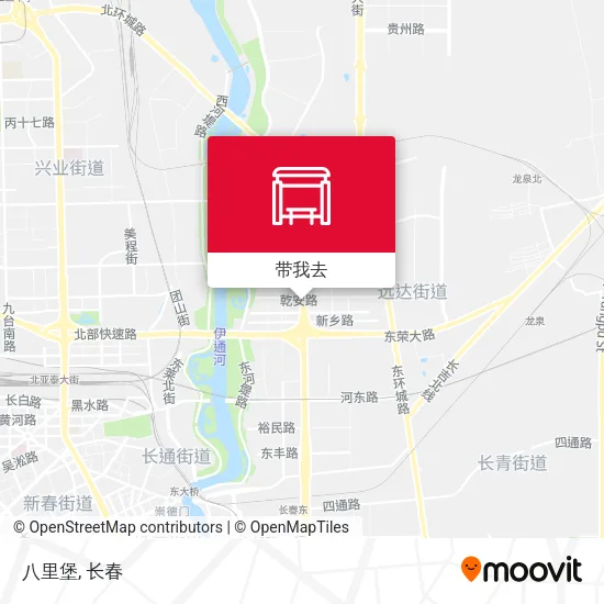 八里堡地图