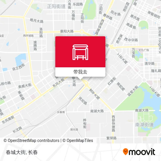春城大街地图