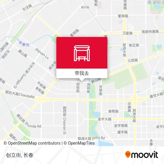 创立街地图