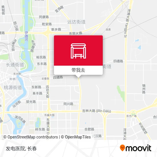 发电医院地图