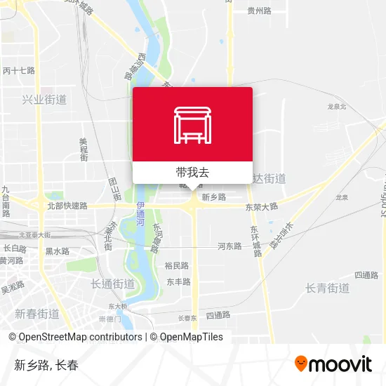 新乡路地图