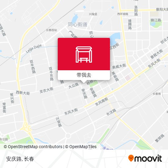 安庆路地图