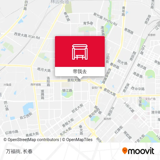 万福街地图
