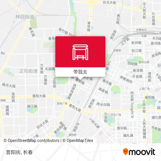 普阳街地图