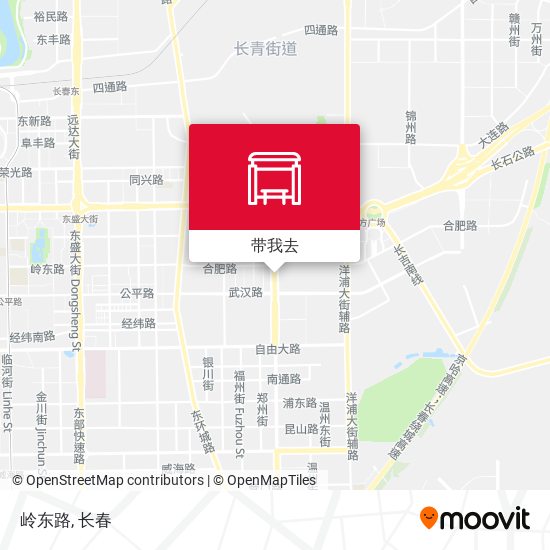 岭东路地图
