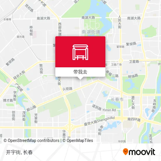 开宇街地图