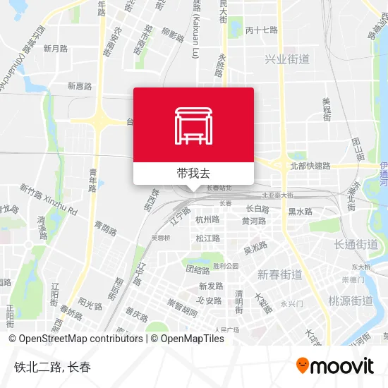 铁北二路地图