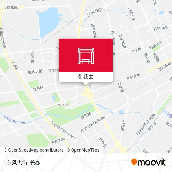 东风大街地图
