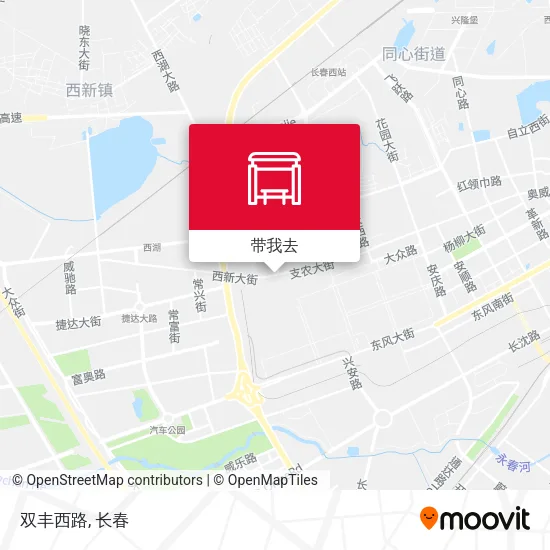 双丰西路地图