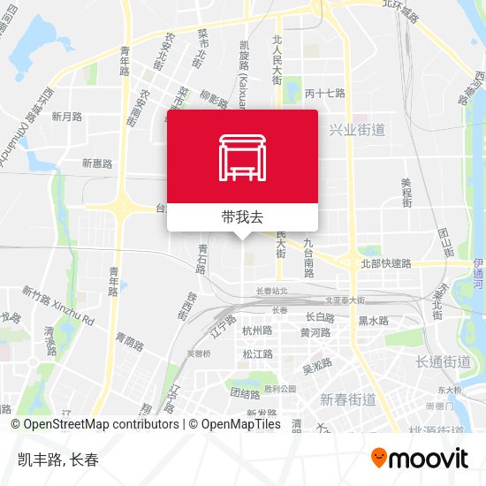 凯丰路地图