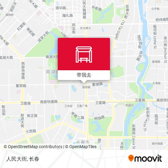 人民大街地图