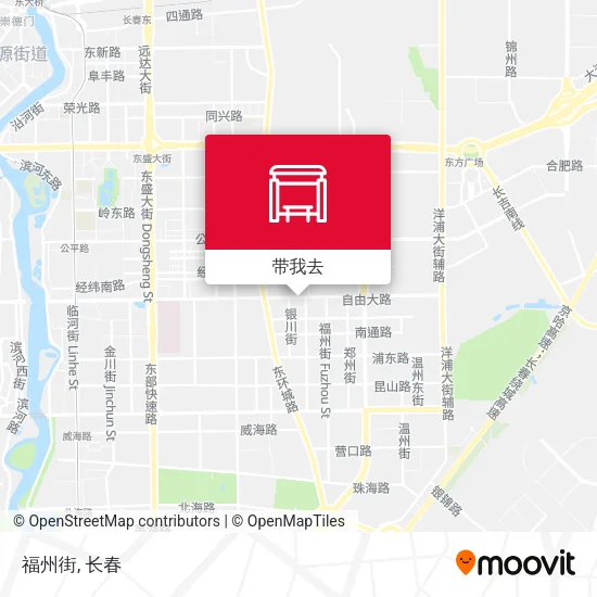 福州街地图