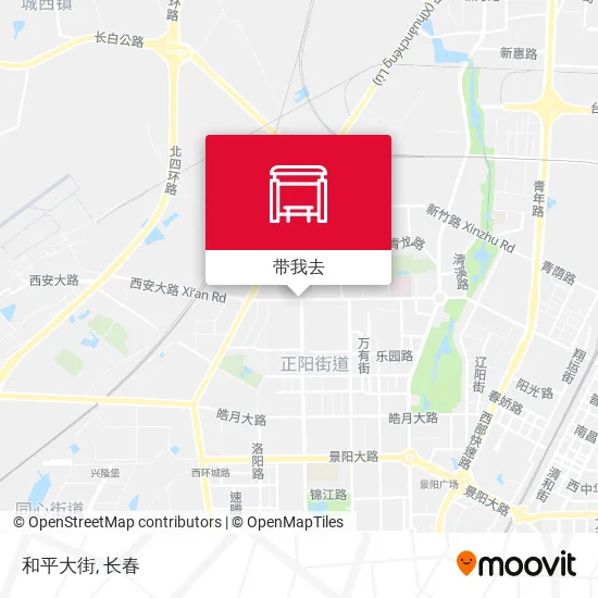 和平大街地图