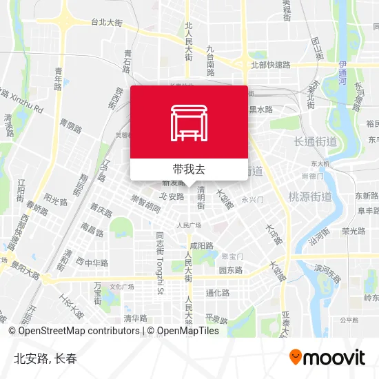 北安路地图