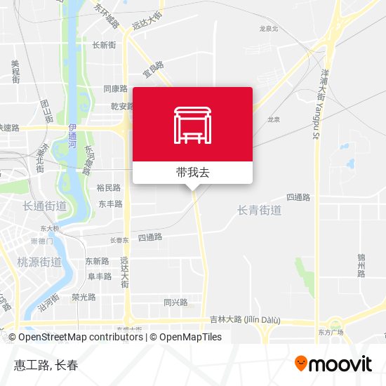 惠工路地图