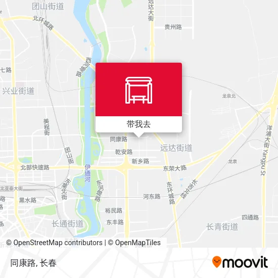 同康路地图
