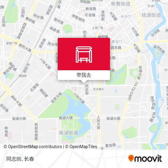 同志街地图