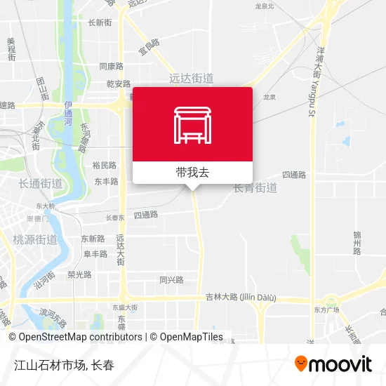 江山石材市场地图
