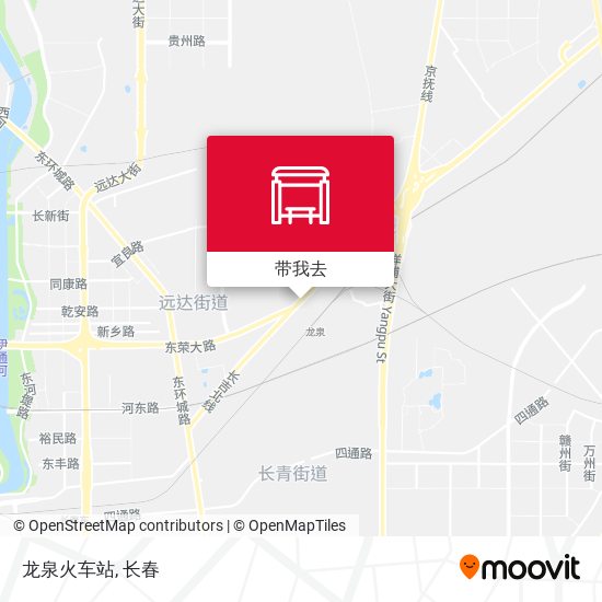 龙泉火车站地图