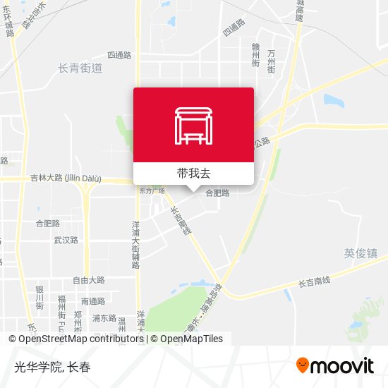 光华学院地图