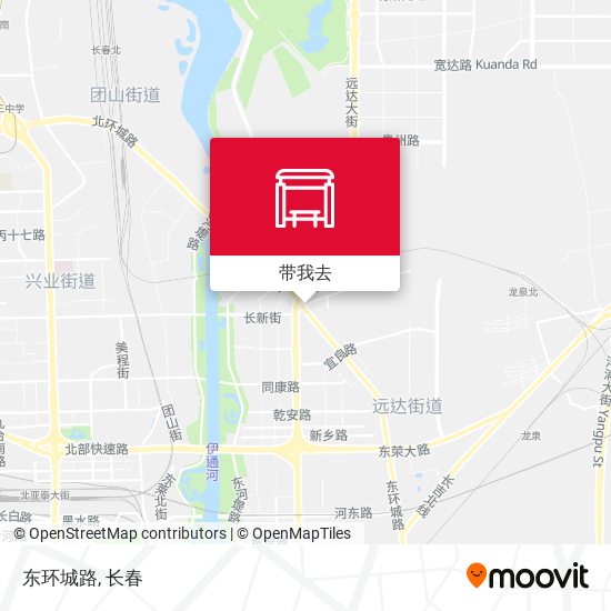 东环城路地图