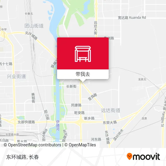 东环城路地图