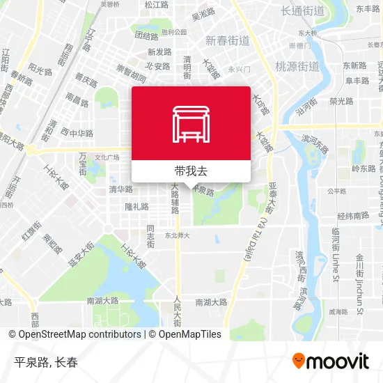 平泉路地图