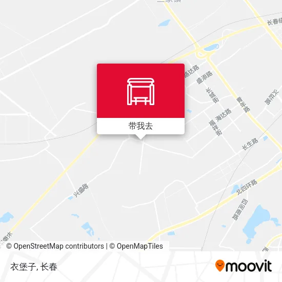 衣堡子地图