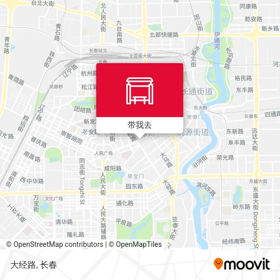 大经路地图