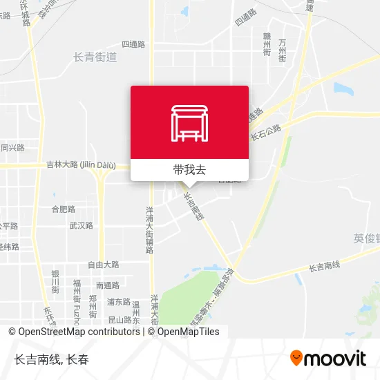 长吉南线地图