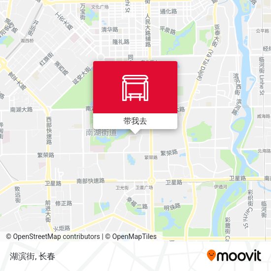 湖滨街地图
